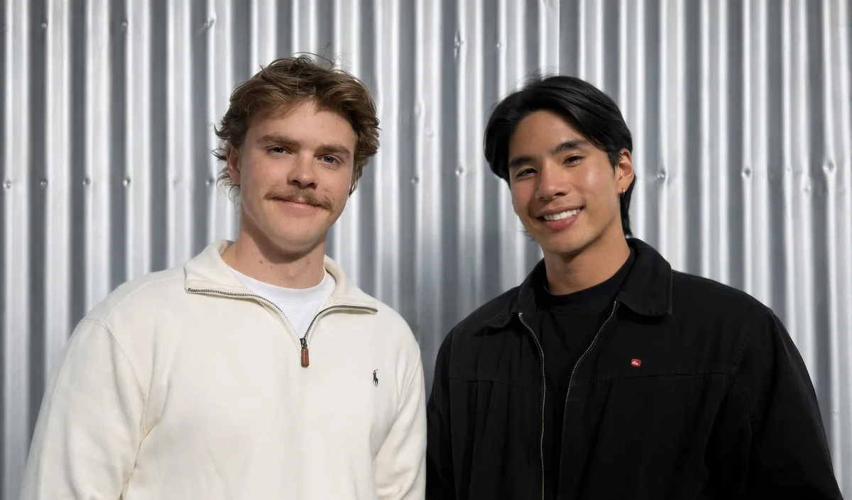 Patrick White and Gwynn Kijkanakorn, co-founders of Ragpiq