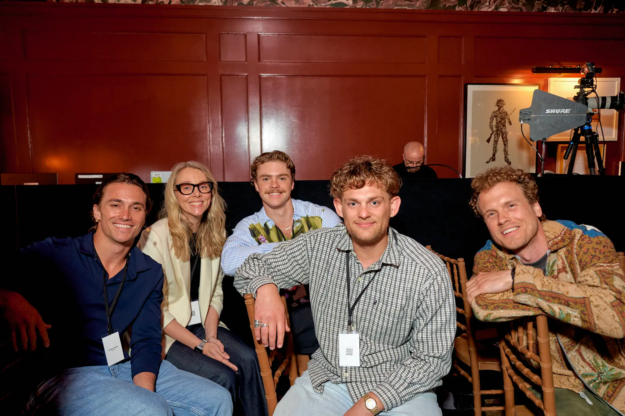 Founders from the Circular Fashion Fund 2026 cohort together between sessions