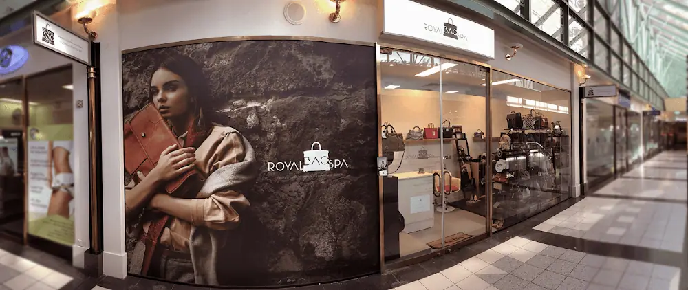Royal Bag Spa's Bourke Street shopfront in Melbourne