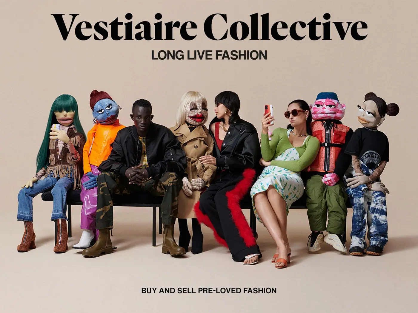 Vestiaire Collective's Long Live Fashion campaign